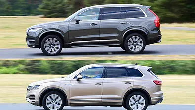 Volvo XC90/VW Touareg - Foto: Zbigniew Mazar