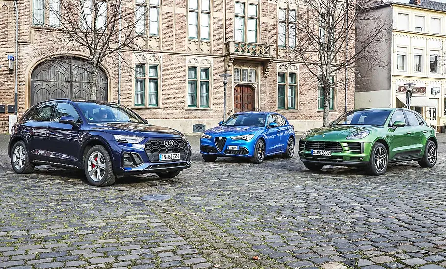 Audi Q5/Alfa Romeo Stelvio/Porsche Macan