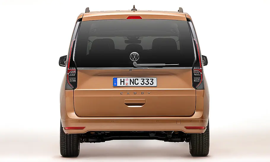 VW Caddy (2020) VW Caddy (2020); stehend, Heck