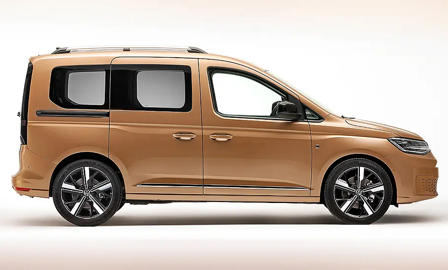 VW Caddy (2020) VW Caddy (2020); stehend, Seite
