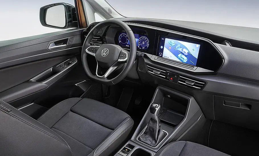 VW Caddy (2020); Cockpit