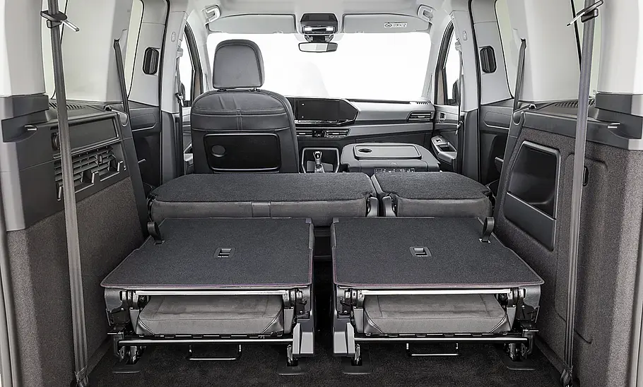 VW Caddy (2020) VW Caddy (2020) umgelegte Sitze