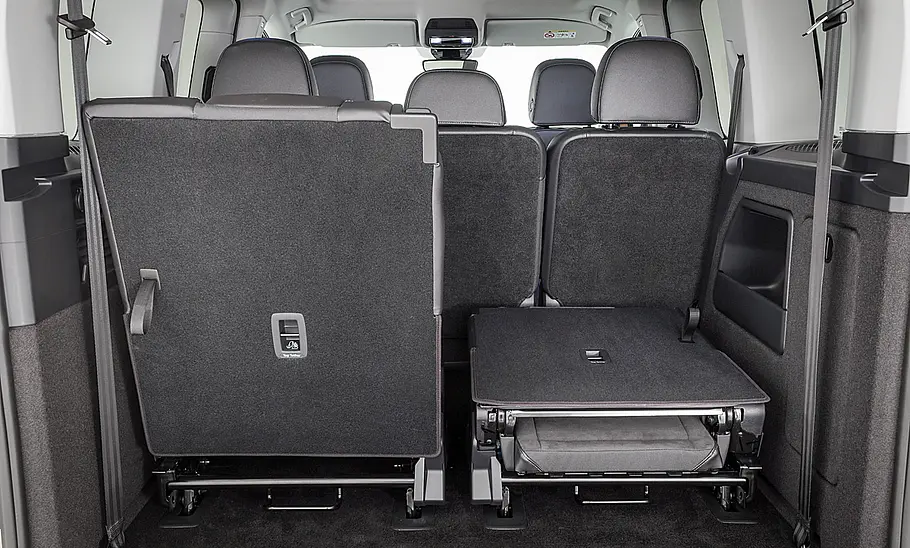 VW Caddy (2020) VW Caddy (2020), umgelegter Sitz