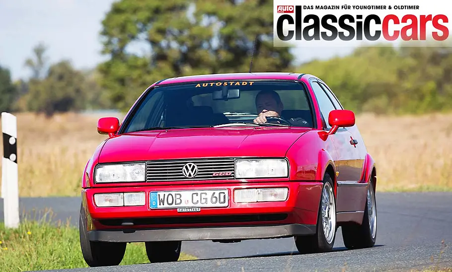 VW Corrado in Kurvenfahrt