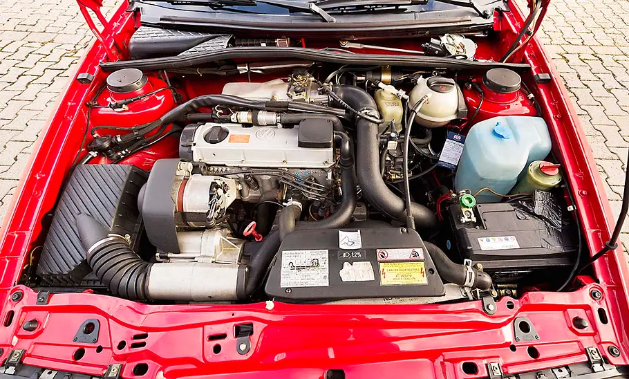 VW Corrado VR6 Motorraum