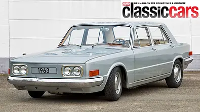 Der VW EA 128 stehend von schräg vorne. - Foto: Klaus Huber-Abendroth
