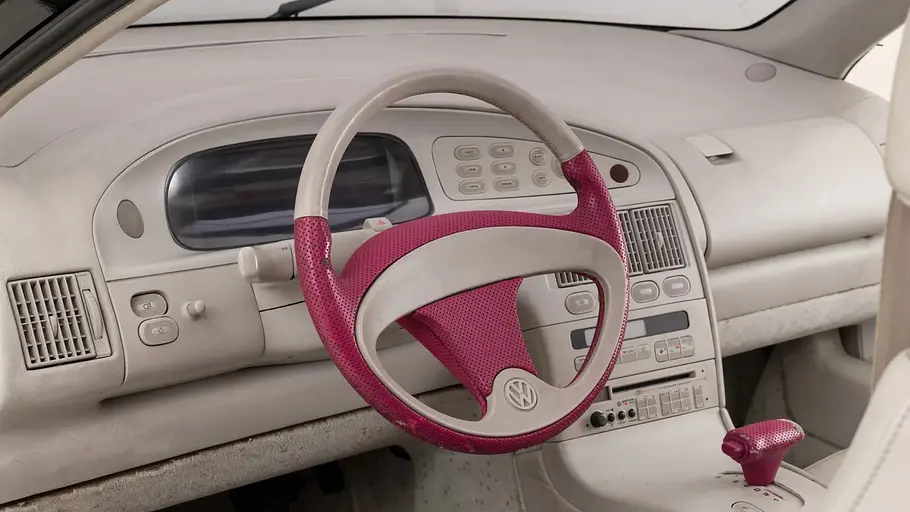 Das Cockpit des VW Futura. 