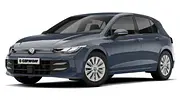 Der VW Golf 8 von schräg vorne. - Foto: Carwow