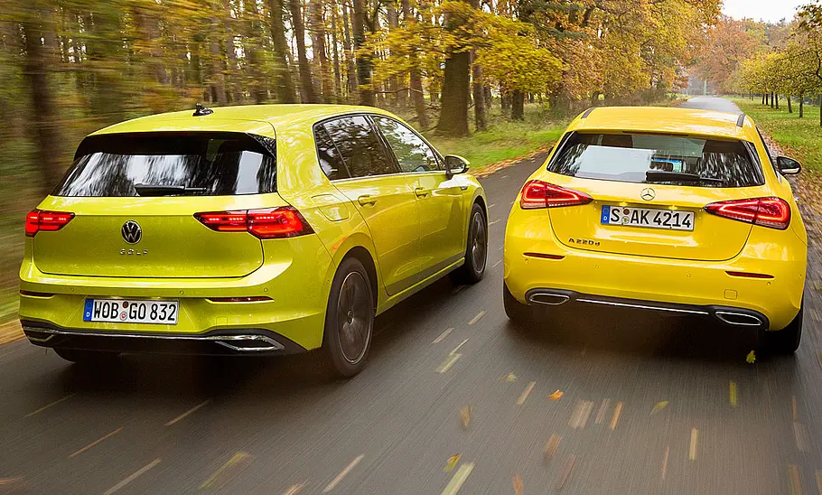 VW Golf 8/Mercedes A-Klasse VW Golf 8/Mercedes A-Klasse
