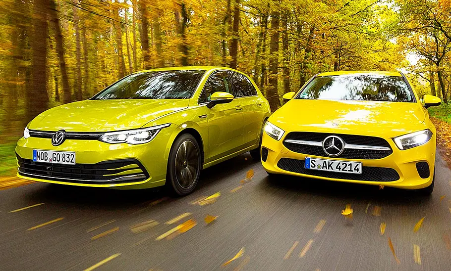 VW Golf 8/Mercedes A-Klasse VW Golf 8/Mercedes A-Klasse