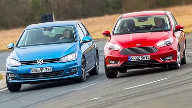 VW Golf/Ford Focus: Gebrauchtwagen kaufen - Foto: Frank Ratering