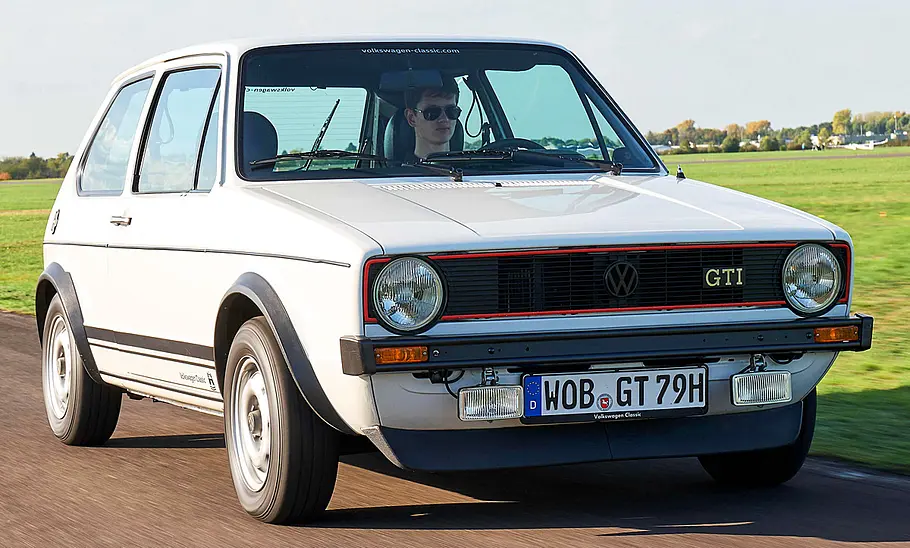 VW Golf GTI: Classic Cars Frontansicht