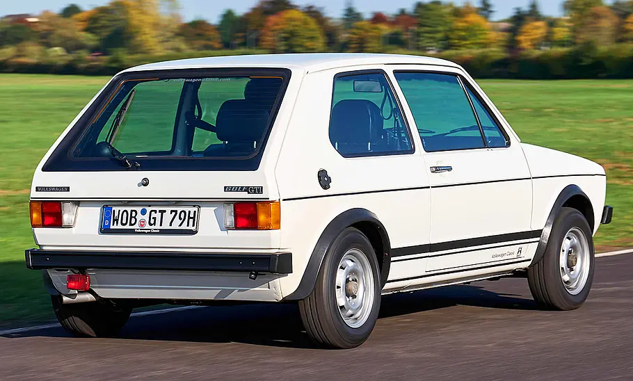 VW Golf GTI Heckansicht
