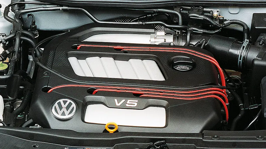 Der Motor des VW Golf IV GTI V5