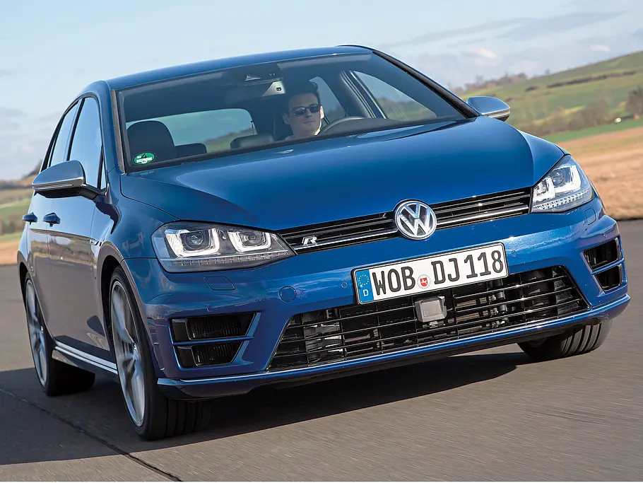 Bilder VW Golf R Kompaktsportler Handling Komfort