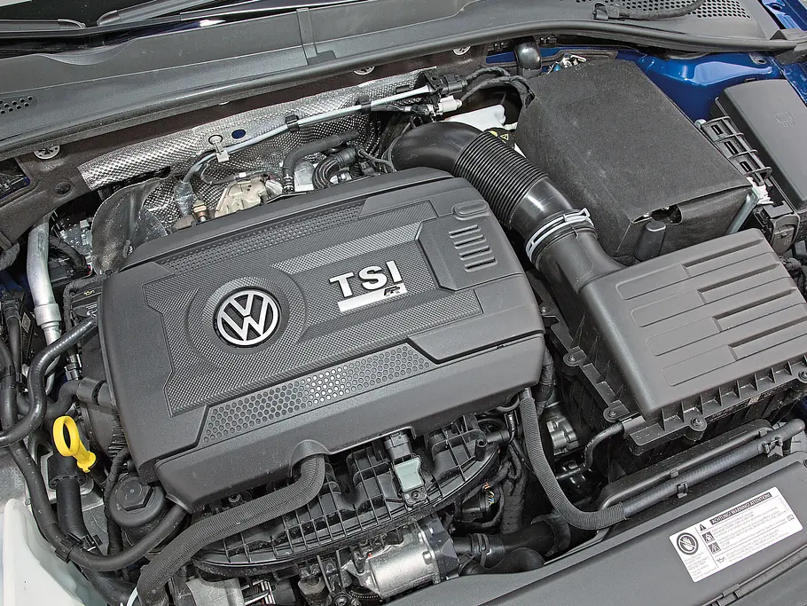 Bilder VW Golf R Kompaktsportler Motor