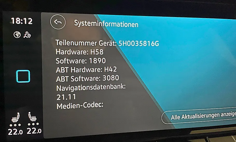 Software-Update für VW Golf: Test Software-Update für VW Golf: Test