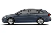 Blick von der Seite auf den VW Golf Variant. - Foto: Carwow