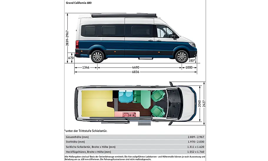 Grand California 680 Grundriss