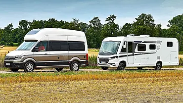 VW Grand California/Knaus Live I - Foto: Wim Woeber