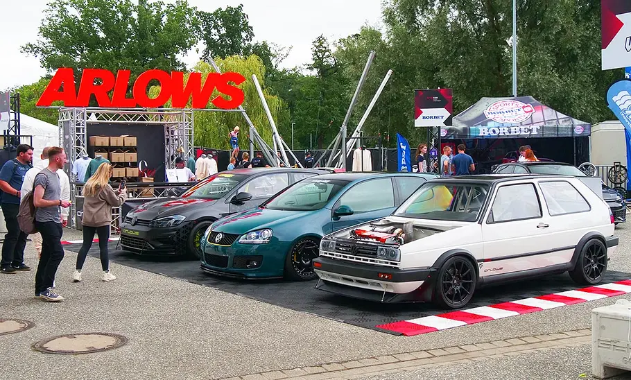 GTI-Treffen 2024 GTI-Treffen 2024; Außenansicht; stehende Autos; Frontansicht