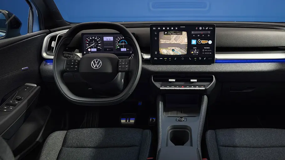 Das Cockpit des VW ID. Cross.