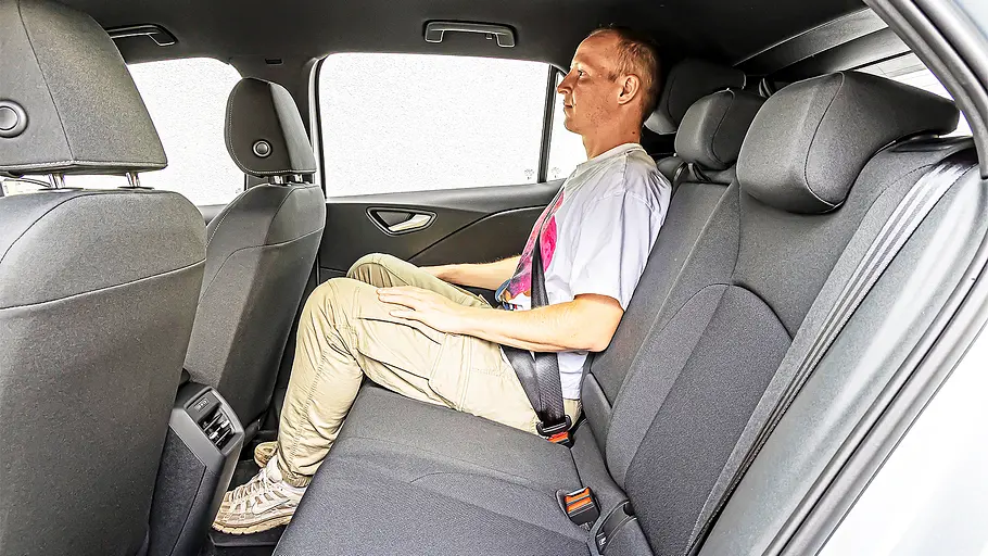 VW ID.3 Neo Blick auf die Fondsitze im Innenraum des VW ID.3 Neo.