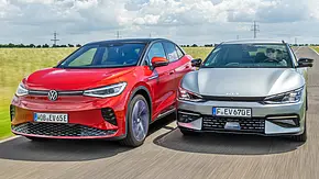VW ID.5 GTX/Kia EV6 - Foto: Frank Ratering