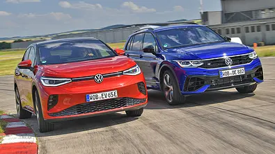 VW ID.5 GTX/VW Tiguan R - Foto: Zbigniew Mazar