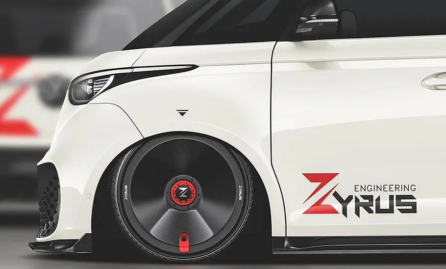 VW ID. Buzz mit Tuning von Zyrus VW ID. Buzz mit Tuning von Zyrus