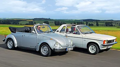 VW Käfer Cabrio/Opel Kadett Aero: Classic Cars - Foto: AUTO ZEITUNG