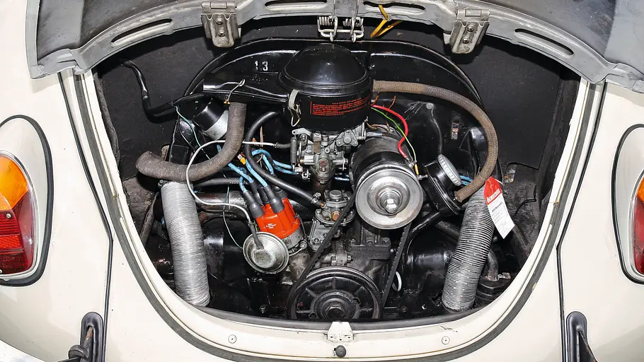 VW Käfer 1300 Der Motor des VW Käfer 1300
