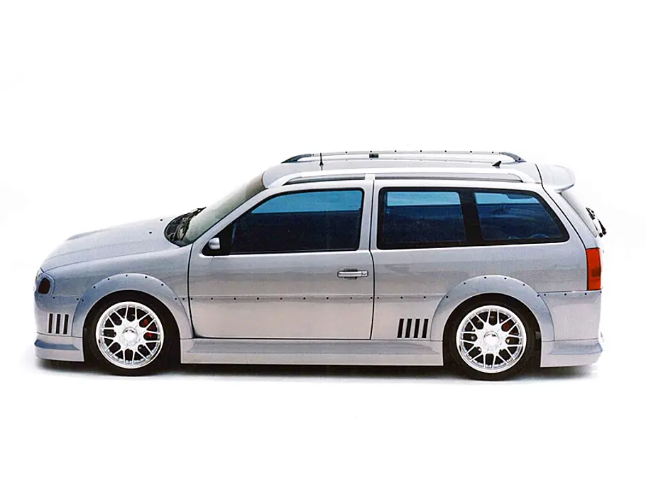 Der VW Parati EDP stehend seitlich
