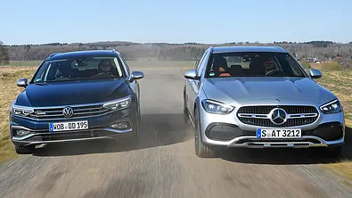 VW Passat Alltrack/Mercedes C-Klasse All-Terrain - Foto: Daniela Loof