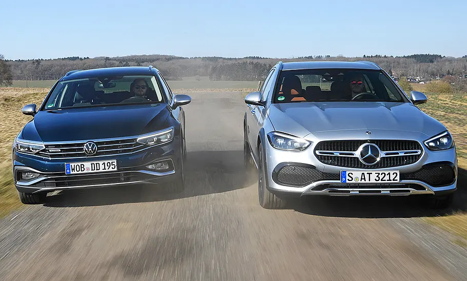 VW Passat Alltrack/Mercedes C-Klasse All-Terrain VW Passat Alltrack/Mercedes C-Klasse All-Terrain