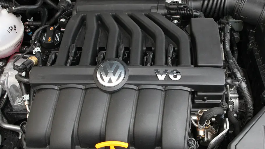 VW Passat CC 3.6 V6 4Motion Der Motor des VW Passat CC 3.6 V6 4Motion