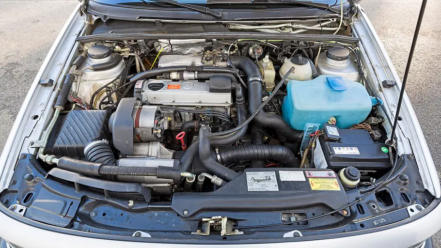 Der Motor des VW Passat GT G60 Syncro.