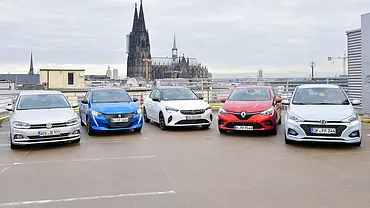 VW Polo/Peugeot 208/Opel Corsa/Renault Clio/Hyundai i20 - Foto: Zbigniew Mazar