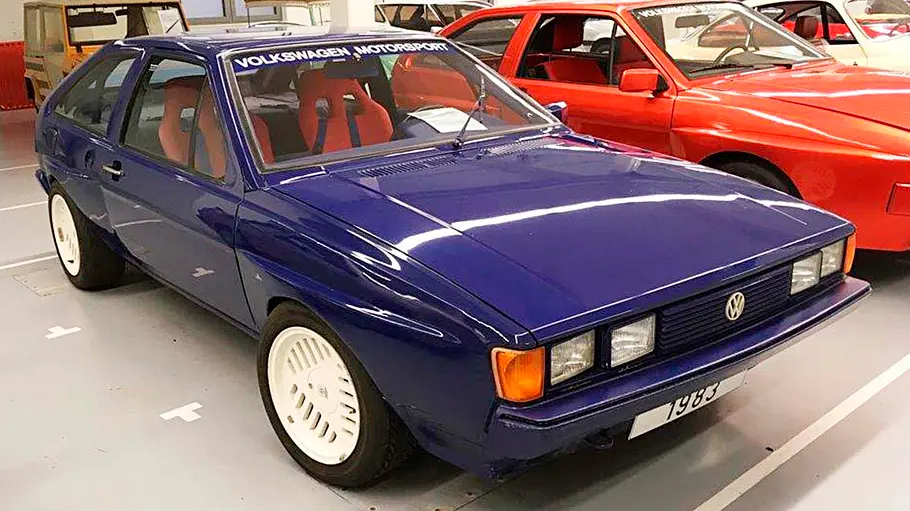 Der VW Scirocco Bi-Motor im Museum