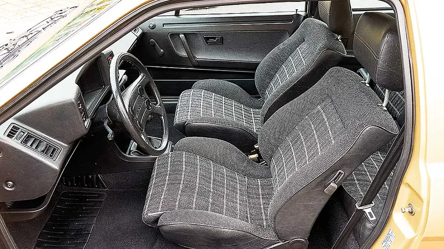 VW Scirocco GTX Die Sitze des VW Scirocco GTX