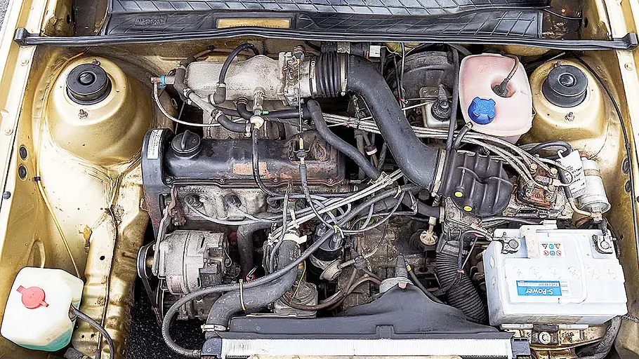 Der Motor des VW Scirocco GTX VW Scirocco GTX