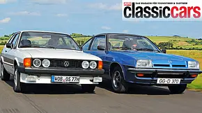 VW Scirocco und Opel Manta fahrend von vorne - Foto: AUTO ZEITUNG VW Scirocco und Opel Manta fahrend von vorne - Foto: AUTO ZEITUNG