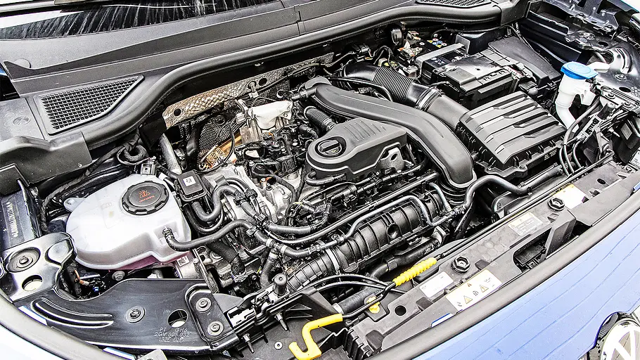 VW T-Roc Blick in den Innenraum des VW T-Roc (2026).