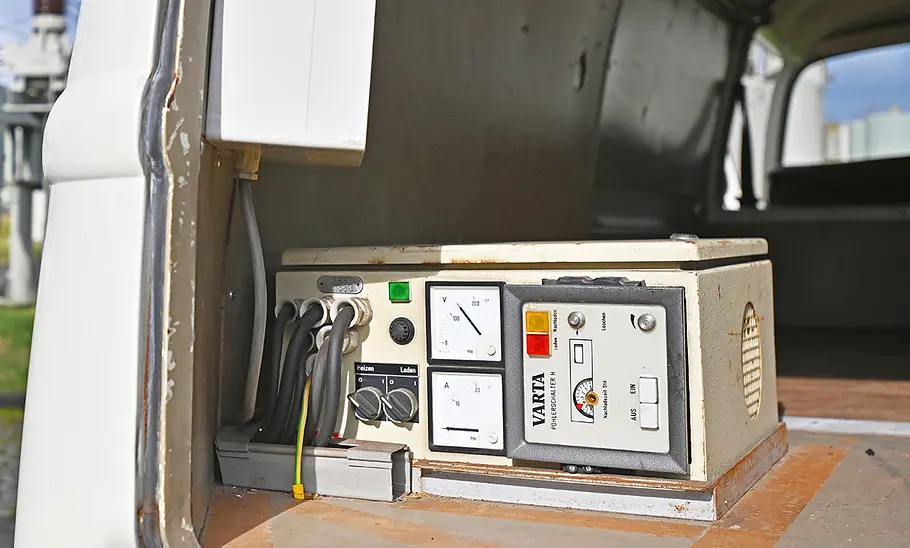 Das Batteriemanagement des VW T2 Elektrotransporter.