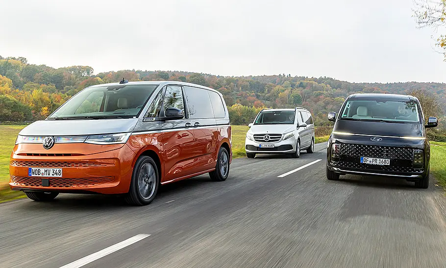 VW T7 Multivan/Mercedes V-Klasse/Hyundai Staria