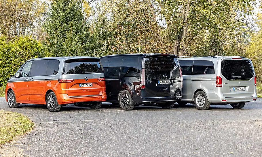 VW T7 Multivan/Hyundai Staria/Mercedes V-Klasse