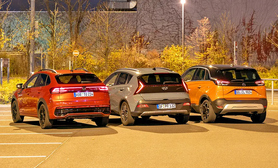 VW Taigo/Hyundai Bayon/Opel Crossland