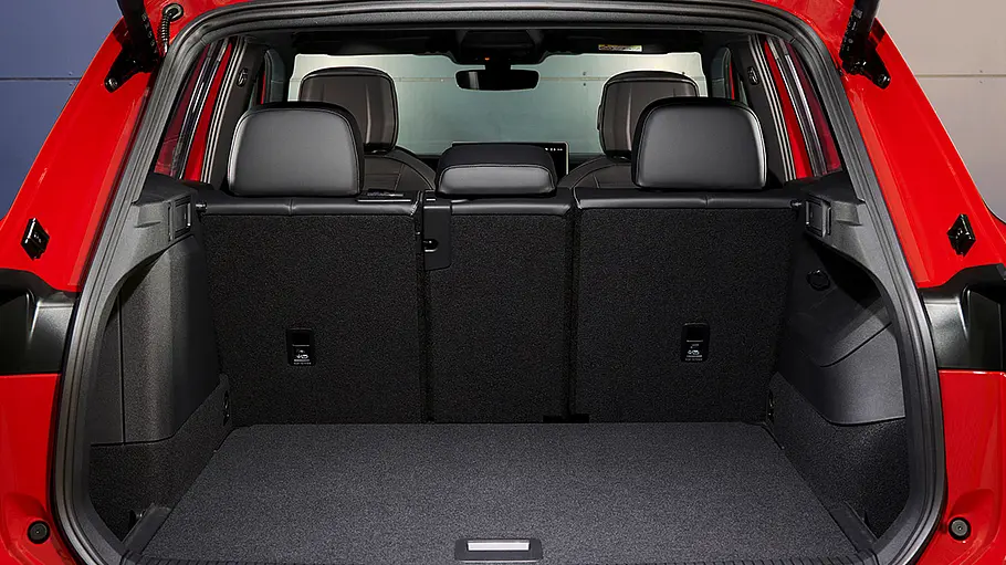 VW Tiguan Der Kofferraum des VW Tiguan.