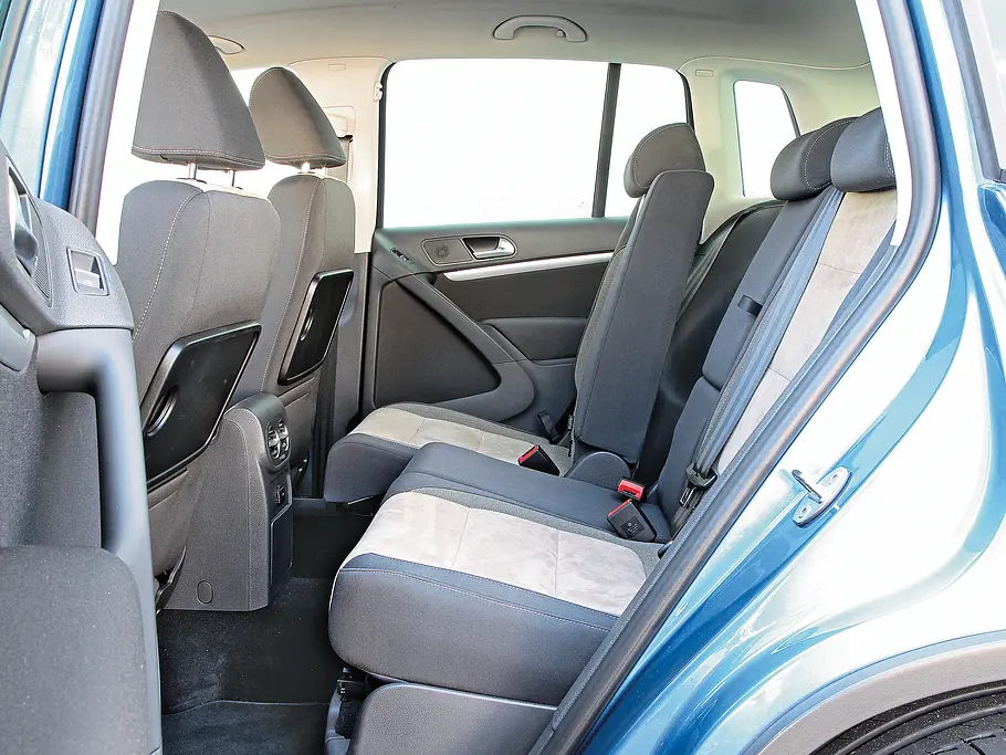 VW Tiguan rückbank