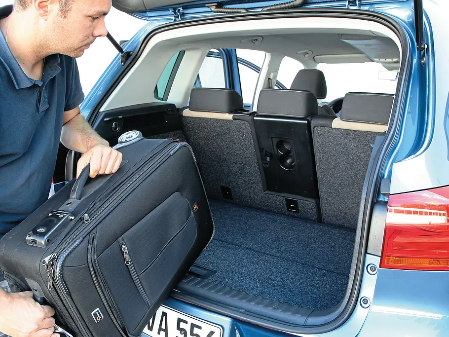 VW Tiguan beladen